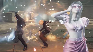 Final Fantasy VII Rebirth Aerith vs Tseng and Elena Hard No Damage No Limit