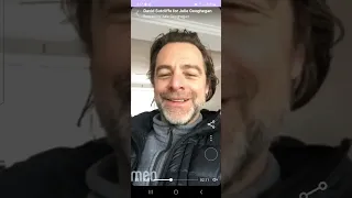 Christopher from Gilmore Girls wishing me a happy birthday on Cameo-David Sutcliffe