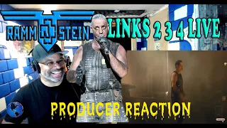 Rammstein   Links 2 3 4 Live @Bråvalla 2016 - Producer Reaction