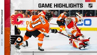 Flames @ Flyers 11/16/21 | NHL Highlights