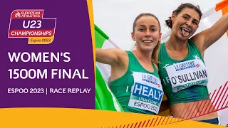 Ireland 🇮🇪 1-2 in the women's 1500m | Race replay | Espoo 2023