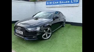 2013 Audi A4 2.0 TDI S Line Black Edition