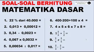 Soal-Soal Berhitung Matematika Dasar - 1