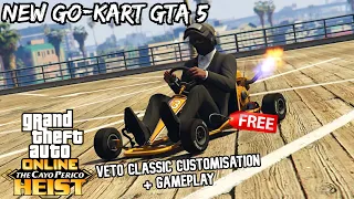 GTA 5: New Dinka Veto Classic (Go-Kart) DLC Customisation / Gameplay - THIS THING IS HILLARIOUS!