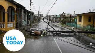 Cubans left without power after Hurricane Ian slams island | USA TODAY