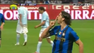 Zlatan Ibrahimović | Inter 2-0 Lazio | 2008-09 Serie A Giornata 34