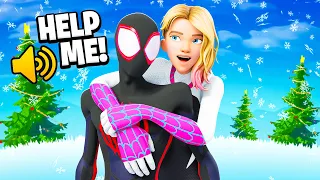 I Stream Sniped As MILES MORALES... To PROTECT SPIDER-GWEN