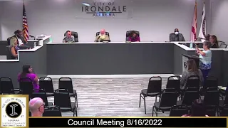 City Council Meeting  8/16/22