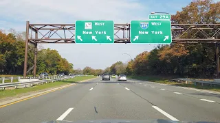 Northern State Parkway west full length | Long Island, NY | Fall 2023
