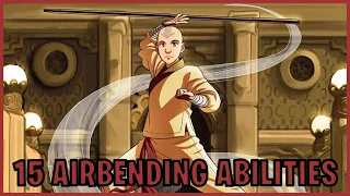 15 Airbending Abilities (Avatar)