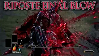 Fight Lore - What happens when your Final Attack against Slave Knight Gael is a Riposte?