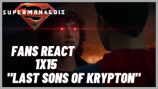 Fans React to Superman & Lois 1x15: "Last Sons of Krypton"