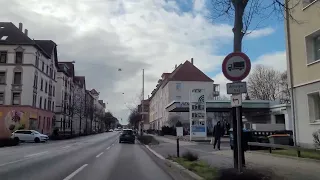 Driving in Braunschweig 4K - North-west , Celler str