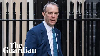 Dominic Raab takes questions in parliament as Boris Johnson on Gulf visit – watch live