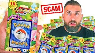 Scam? I Opened 10 Year Old Pokemon Mystery Packs