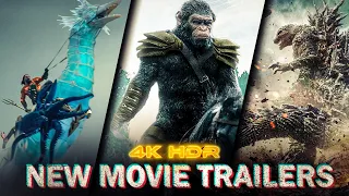 [4K HDR] New Upcoming Movies (60FPS) Trailer Compilation | TOP 2023-2024