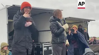 Thunberg joins protest at site of German coal mine