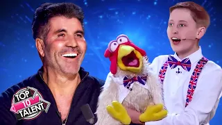 Best Ventriloquists on Got Talent!