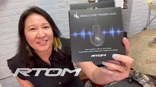 RTOM Drum Trigger Pack set up & review