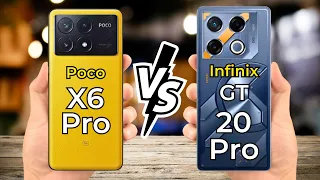 Poco X6 Pro Vs Infinix GT 20 Pro 🔥 Full Specs Comparison