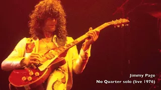 Jimmy Page solo   No Quarter 1973