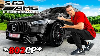 NOUL MERCEDES S63 AMG E PERFORMANCE ESTE IREAL! *802CP*