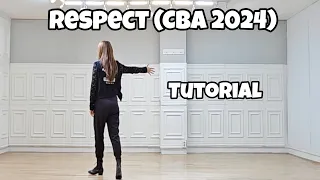 Respect (CBA 2024)- Line Dance (Tutorial)