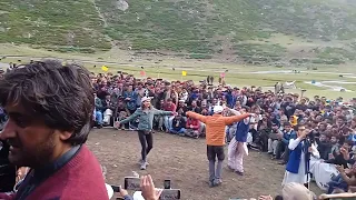 Foreigner's dance in our festival has created a sensation on social media