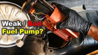 Symptoms of a Failing Fuel Pump / How to Know if your fuel pump is BAD /  Diagnosing bad fuel pump