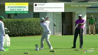 We Can’t Stop Watching Bryson DeChambeau on the Augusta National Driving Range | The Rich Eisen Show