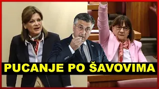 Vidović Krišto brutalnom istinom razorila Plenkovića i HDZ, HDZ prijeti i galami - NEVIĐENI KAOS