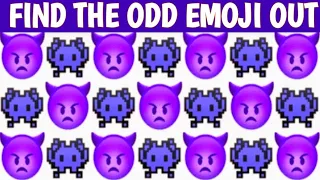 Find The Odd Emoji Out #80 | How Good Are Your Eyes | Emoji Quiz