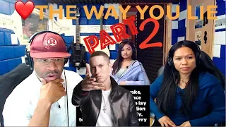 Rihanna - Love The Way You Lie (Part 2) ft. Eminem (Lyrics) Producer Reaction