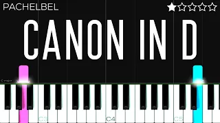 Pachelbel - Canon in D | EASY Piano Tutorial