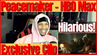 PEACEMAKER | EXCLUSIVE CLIP REACTION! | HBO Max