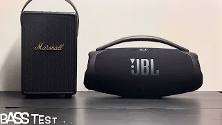 Marshall Tufton 🤘🏼 vs JBL BoomBox 3 🔥 sound comparison#