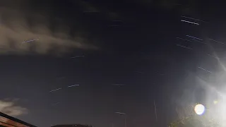 Star Rotation North and South Timelapse