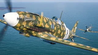 Macchi C.202 Folgore X Spitfire V│IL-2 Cliffs of Dover Multiplayer