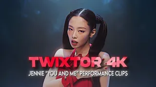 JENNIE "YOU AND ME" PERFORMANCE 4K TWIXTOR CLIPS FOR EDITS