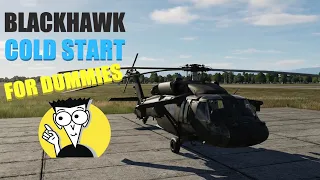 DCS UH-60L [BLACKHAWK] COLD START For Dummies [free stand alone helicopter]