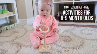 MONTESSORI AT HOME: Activities for Babies 6-9 Months