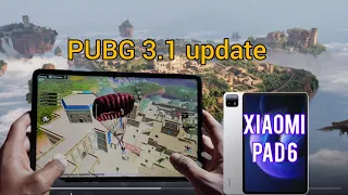 xiaomi pad 6 pubg 3.1 update 😍 March 2024