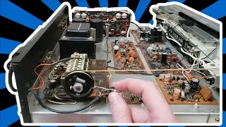 Marantz 2220B: Repairing a Slipping Tuner String