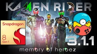 Kamen Rider Memory Of Heroes | Eggns 3.1.1 | Snapdragon 8 Gen 1 | Smooth