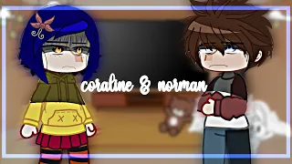 •|Coraline e Paranorman reagindo a tik toks•|gacha club