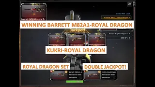 Winning Barrett M82A1-Royal Dragon & Kukri-Royal Dragon in CrossFire Philippines June 2020