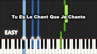 Tu Es Le Chant Que Je Chante | EASY PIANO TUTORIAL BY Extreme Midi