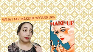 Following real 1920s Makeup Look