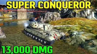 World Of Tanks | Super Conqueror - 13000 Damage - 6 Kills