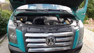 VW Crafter engine swap (OM606 Swap)